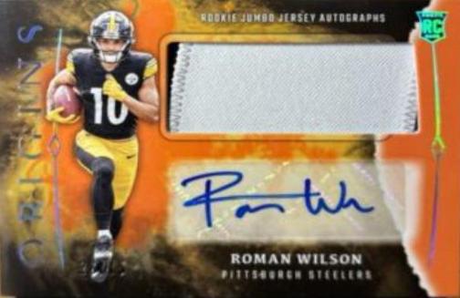 Roman Wilson [Orange Patch] #RJA-RWI Prices | 2024 Panini Origins ...