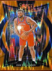 Zion Williamson [Orange Flash Prizm] #28 Prices | 2024 Panini