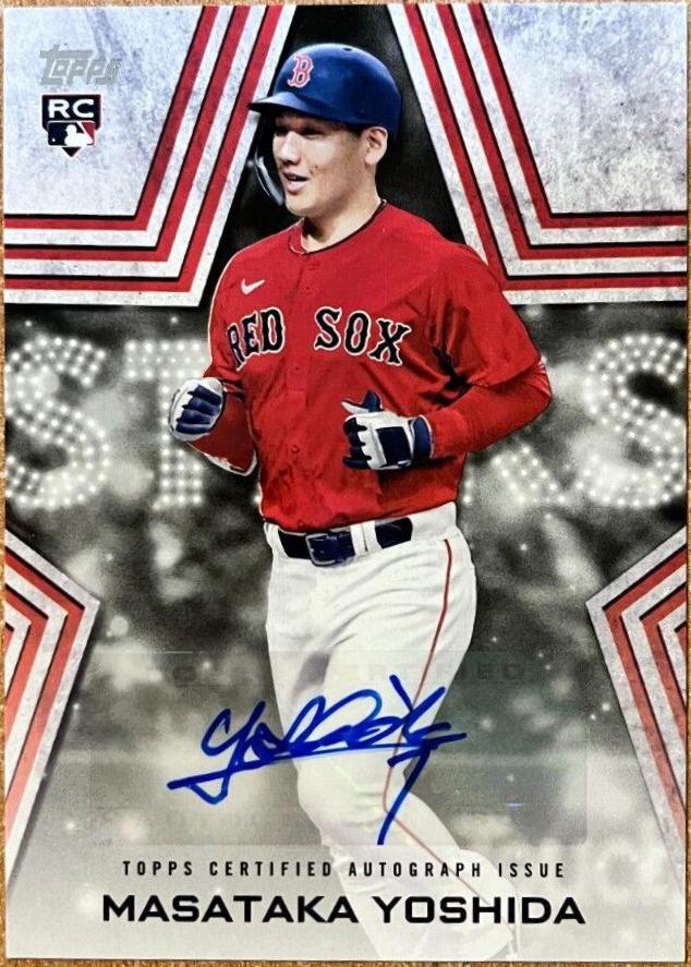 Masataka Yoshida #BSA-MY Baseball Cards 2023 Topps Series 2 Stars Autographs