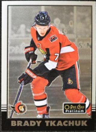Brady Tkachuk #R-28 Hockey Cards 2020 O Pee Chee Platinum Retro