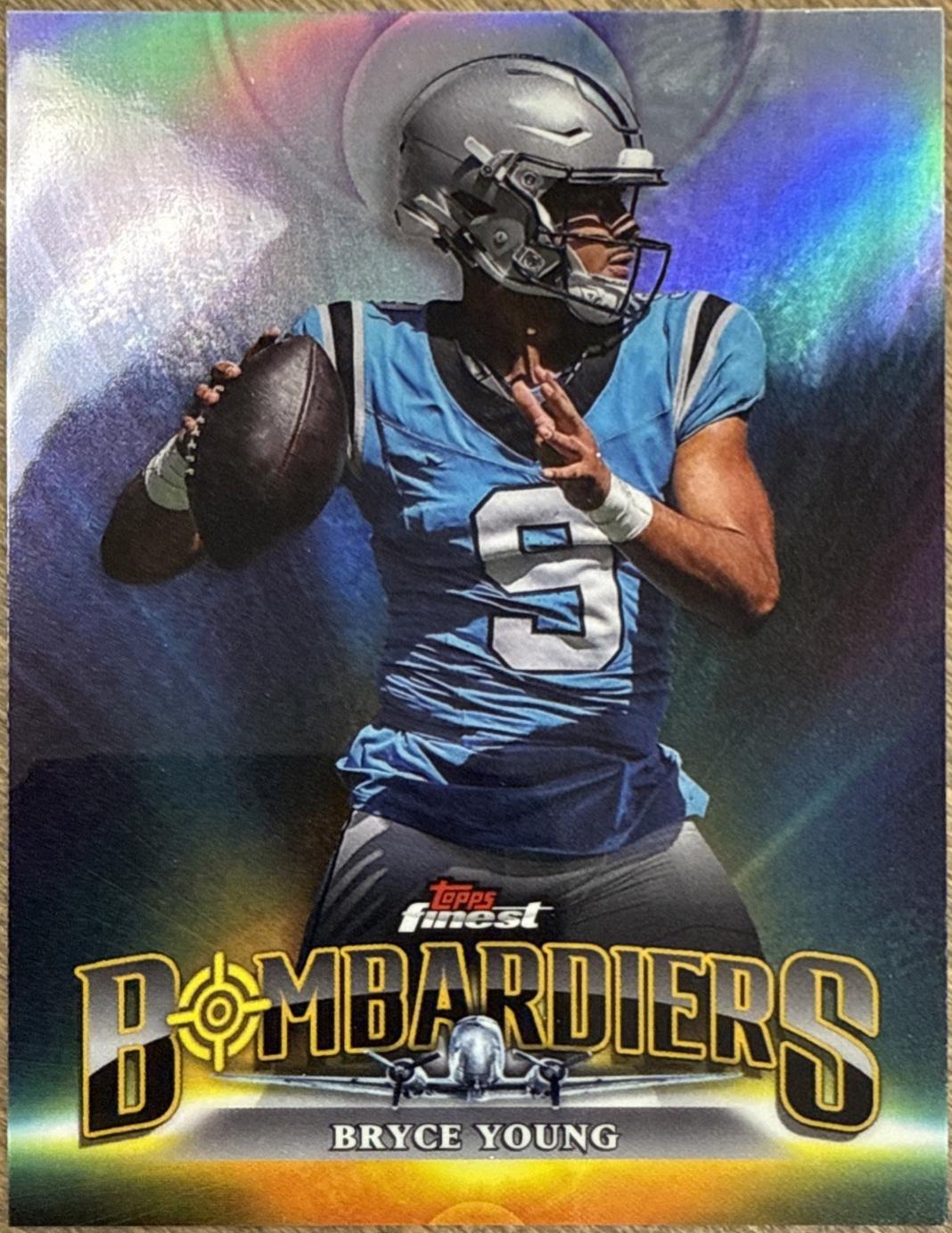 Bryce Young #BB-2 Football Cards 2024 Topps Finest Bombadiers