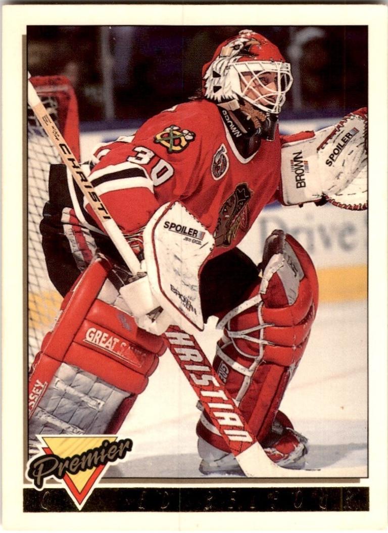 Ed Belfour #60 1993-94 O-Pee-Chee Premier Hockey