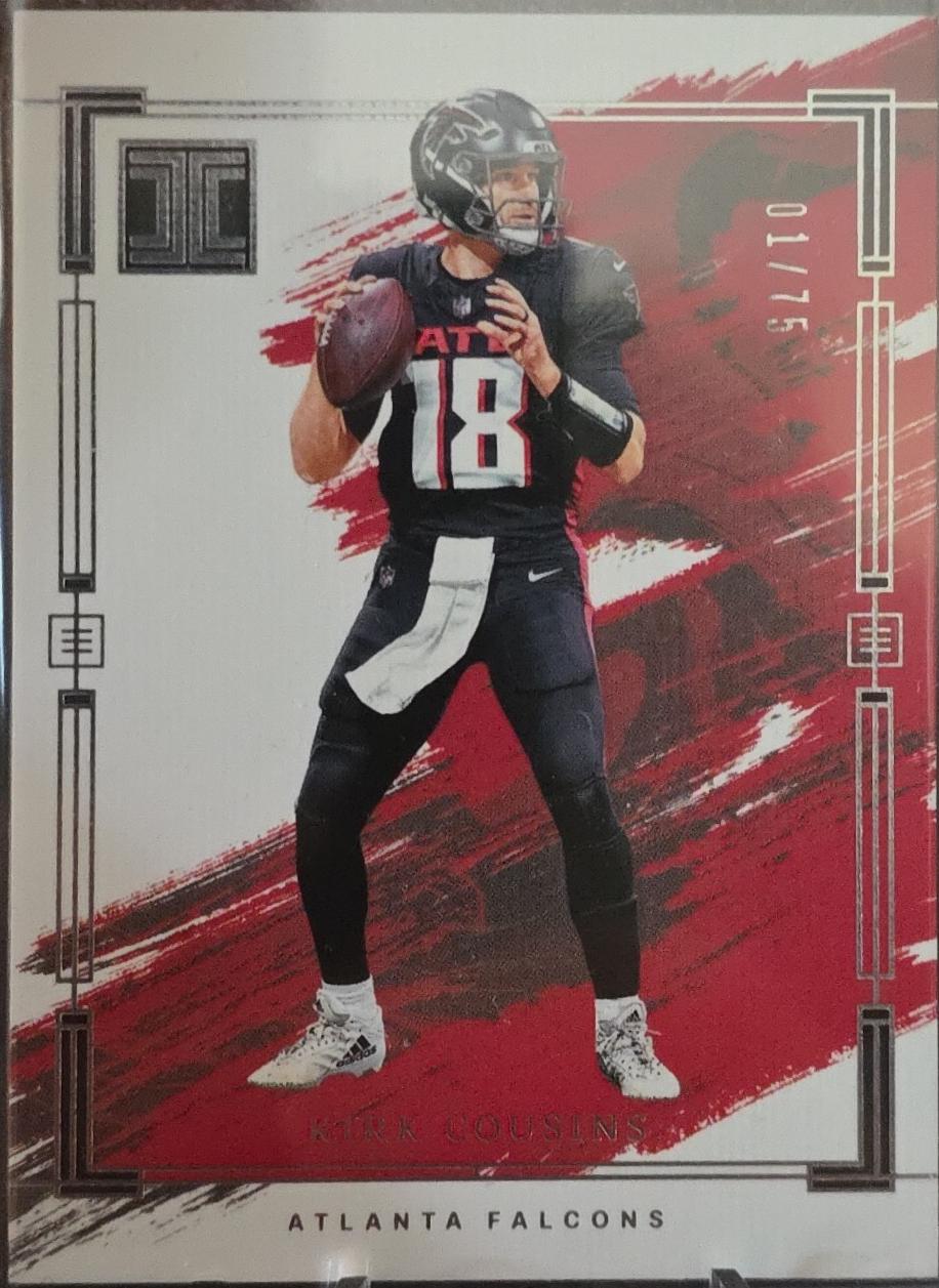 Kirk Cousins #3 Football Cards 2024 Panini Impeccable