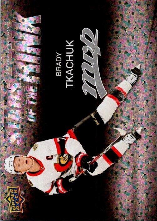 Brady Tkachuk #SS-26 Hockey Cards 2023 Upper Deck MVP Stars of the Rink