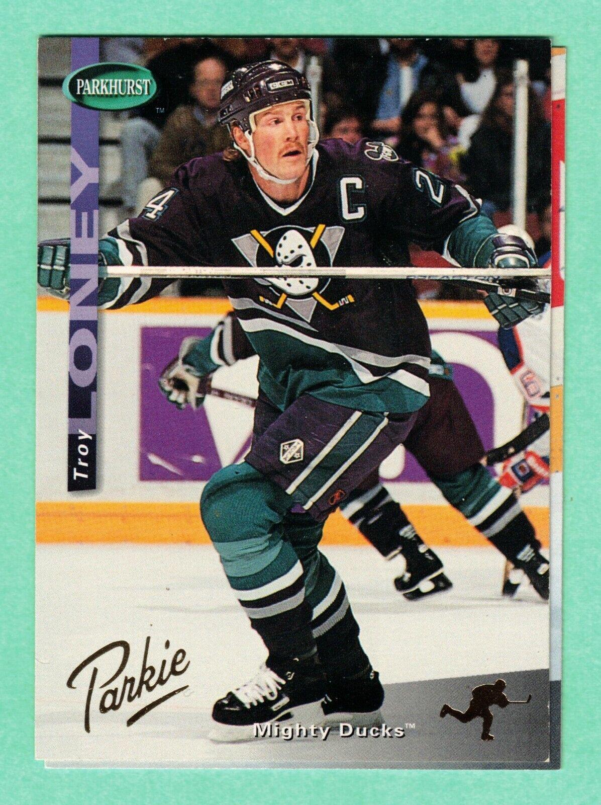 Troy Loney #5 Hockey Cards 1994 Parkhurst
