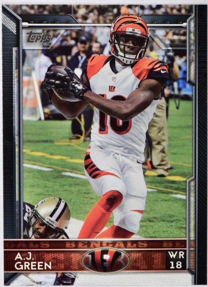 A.J. Green #6 Football Cards 2015 Topps