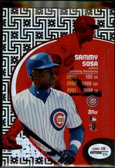 Sammy Sosa [Pattern 89] #28 Baseball Cards 1998 Topps Tek Prices
