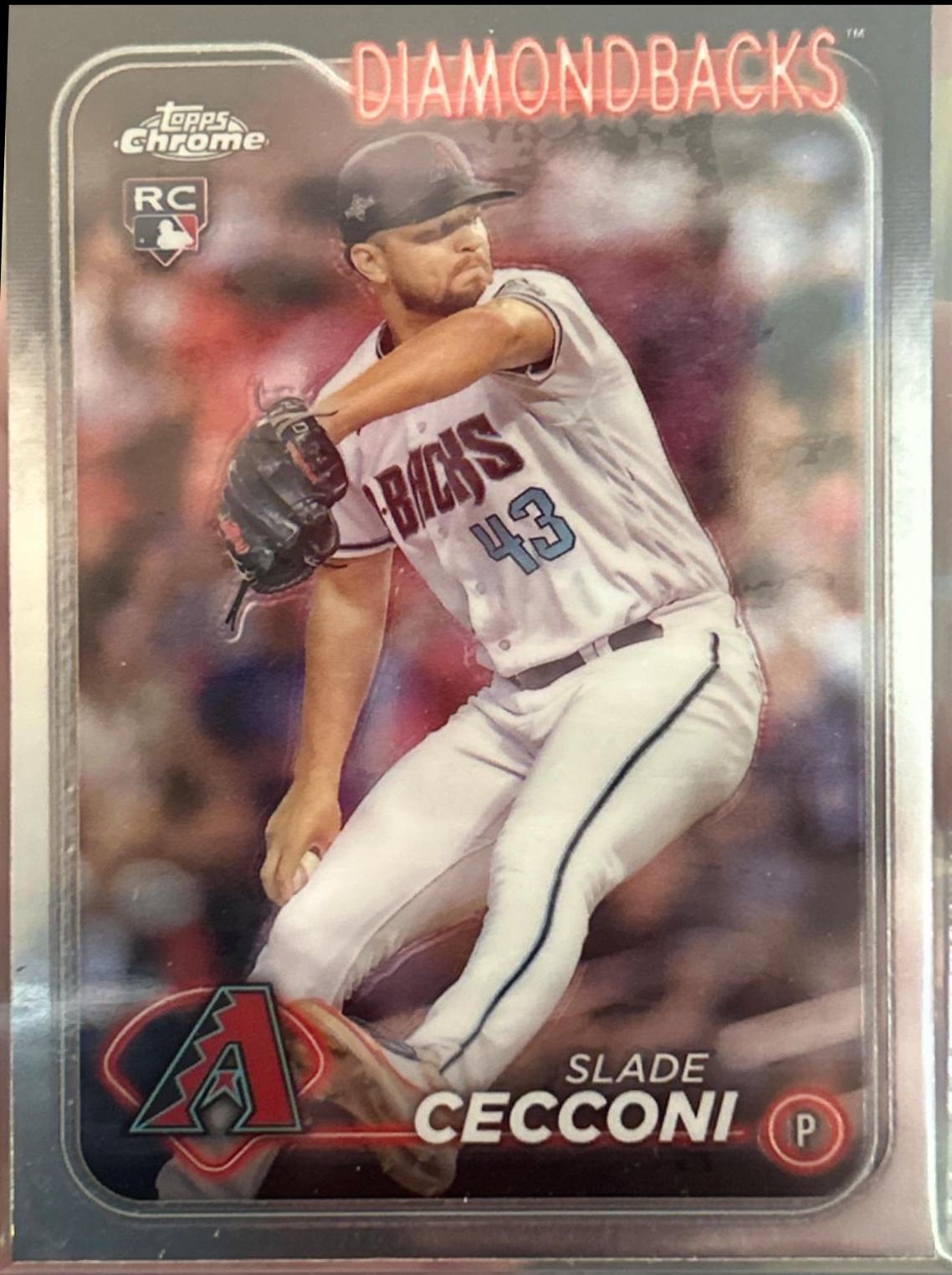 Slade Cecconi #77 Baseball Cards 2024 Topps Chrome
