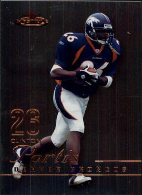 Clinton Portis #25 Football Cards 2003 Fleer Mystique