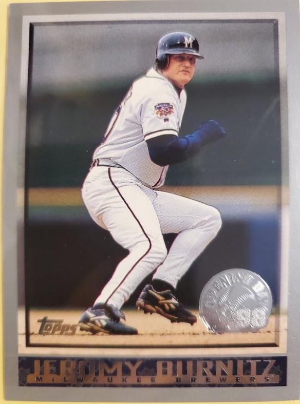 Jeromy Burnitz #62 Baseball Cards 1998 Topps Opening Day