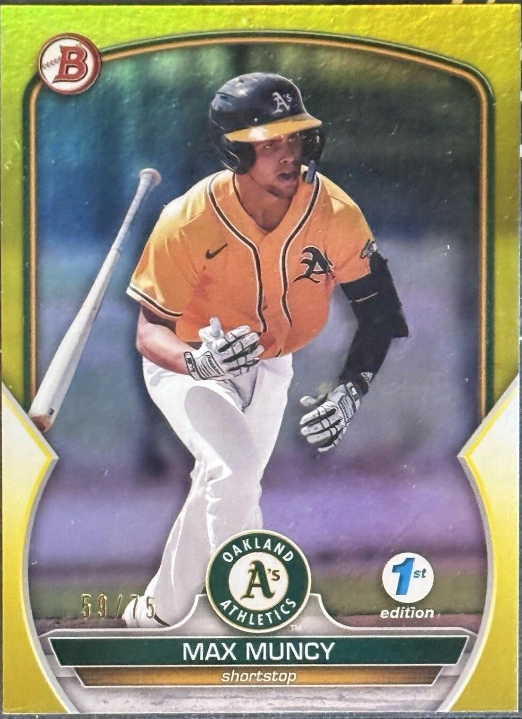 Max Muncy [Yellow] #BPPF-87