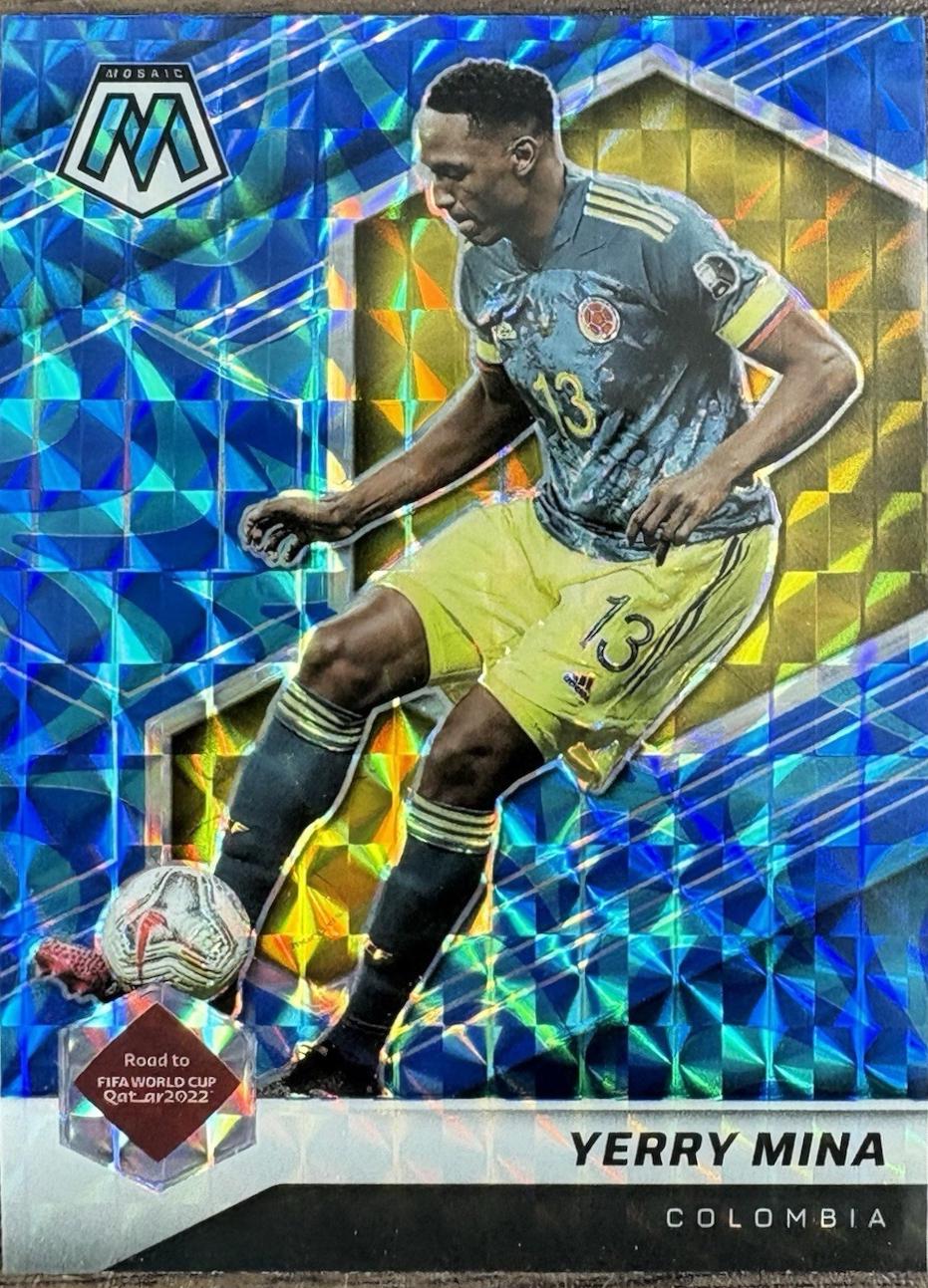 Yerry Mina #183 2021 Panini Mosaic Road To FIFA World Cup