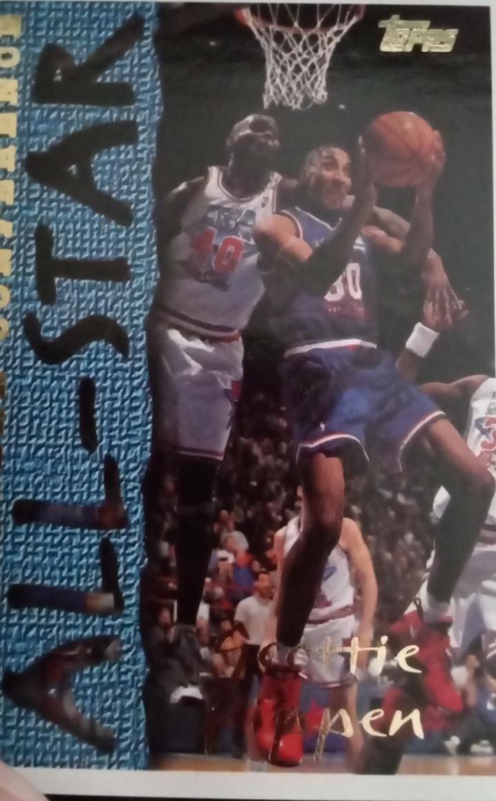 Scottie Pippen #11 Basketball Cards 1994 Topps