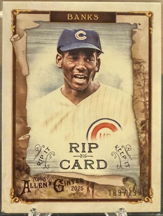 Ernie Banks [Unripped] #RIP-64