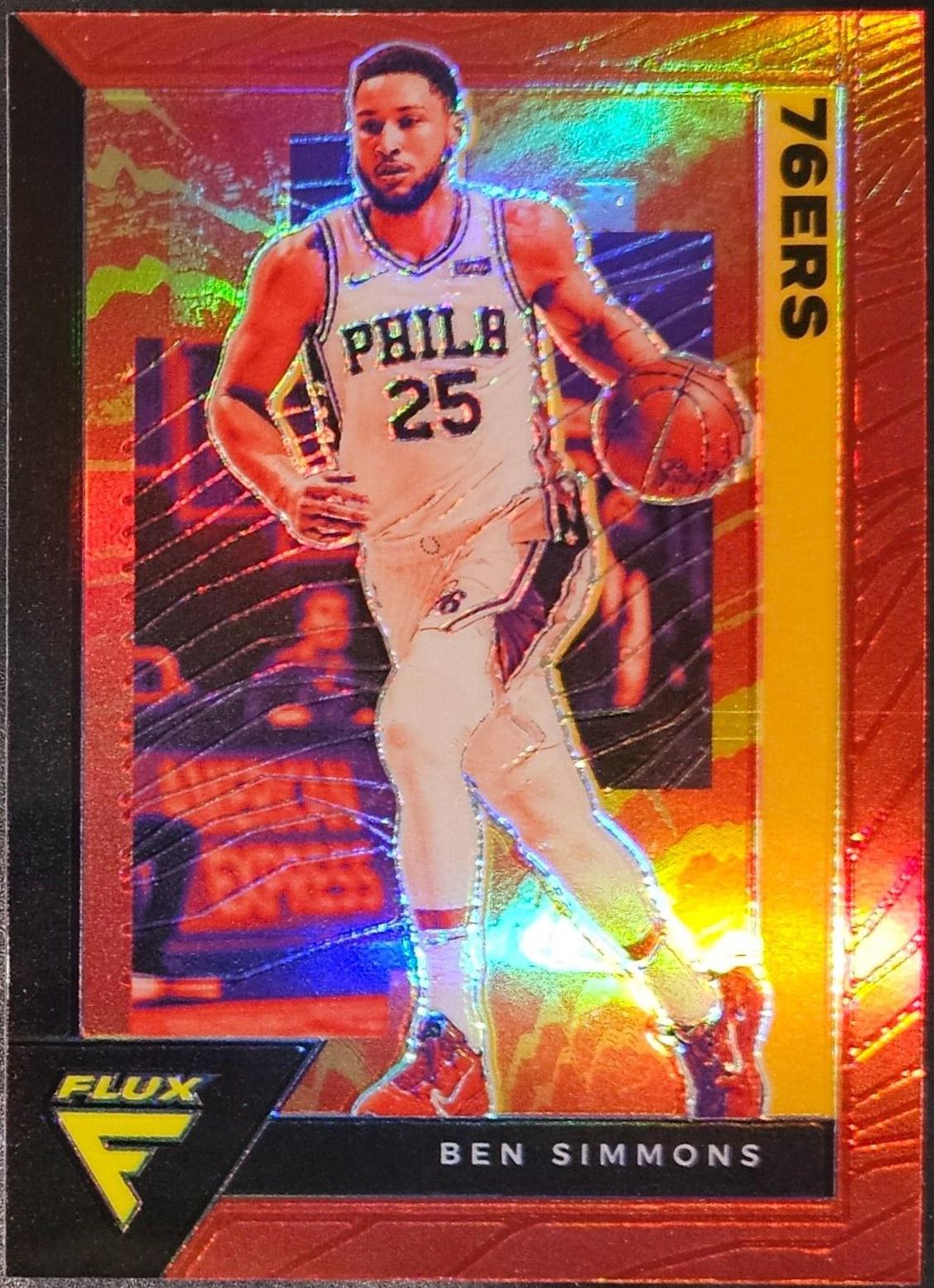 Ben Simmons [Red] #133 Prices | 2020 Panini Flux | Basketball Cards