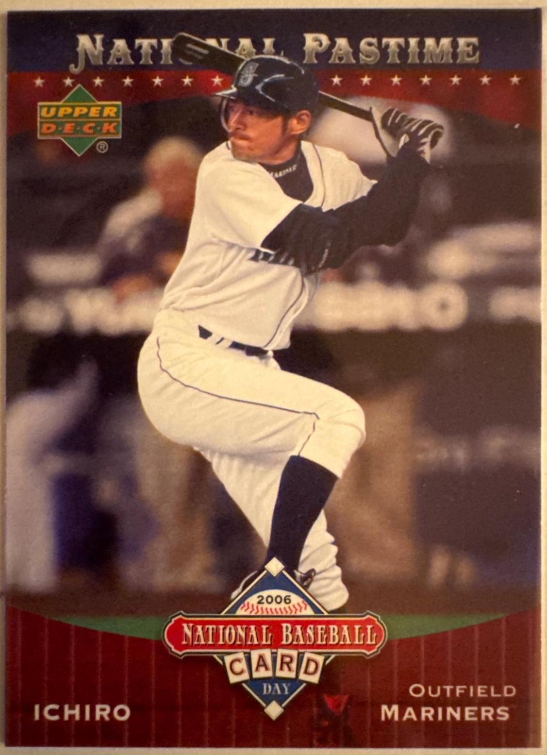 Ichiro Suzuki #NP-IS Baseball Cards 2006 Upper Deck National Baseball Card Day