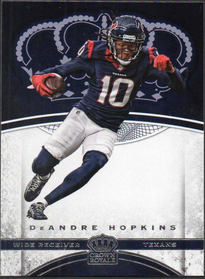 DeAndre Hopkins #22 2017 Panini Crown Royale Football