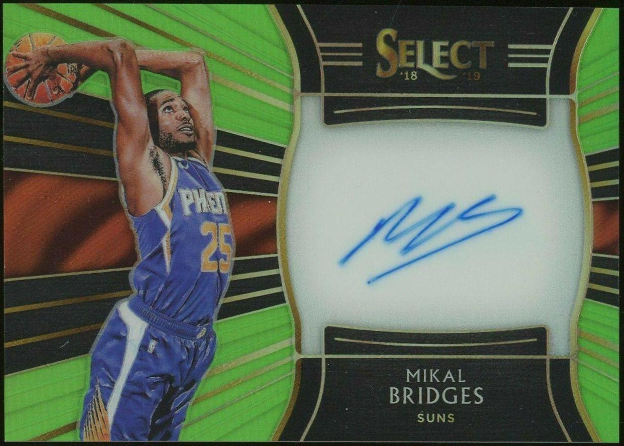 Mikal Bridges [Neon Green] #MKB