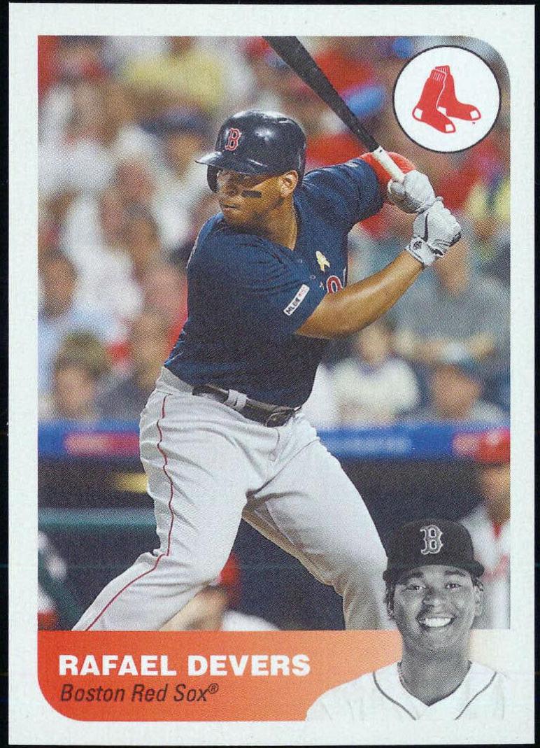 Rafael Devers #21 Baseball Cards 2019 Topps on Demand Reflection
