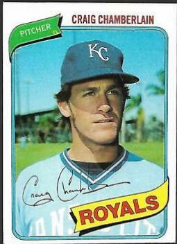 Craig Chamberlain #417 Baseball Cards 1980 Topps