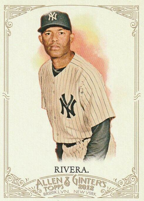 Mariano Rivera #120 Baseball Cards 2012 Topps Allen & Ginter