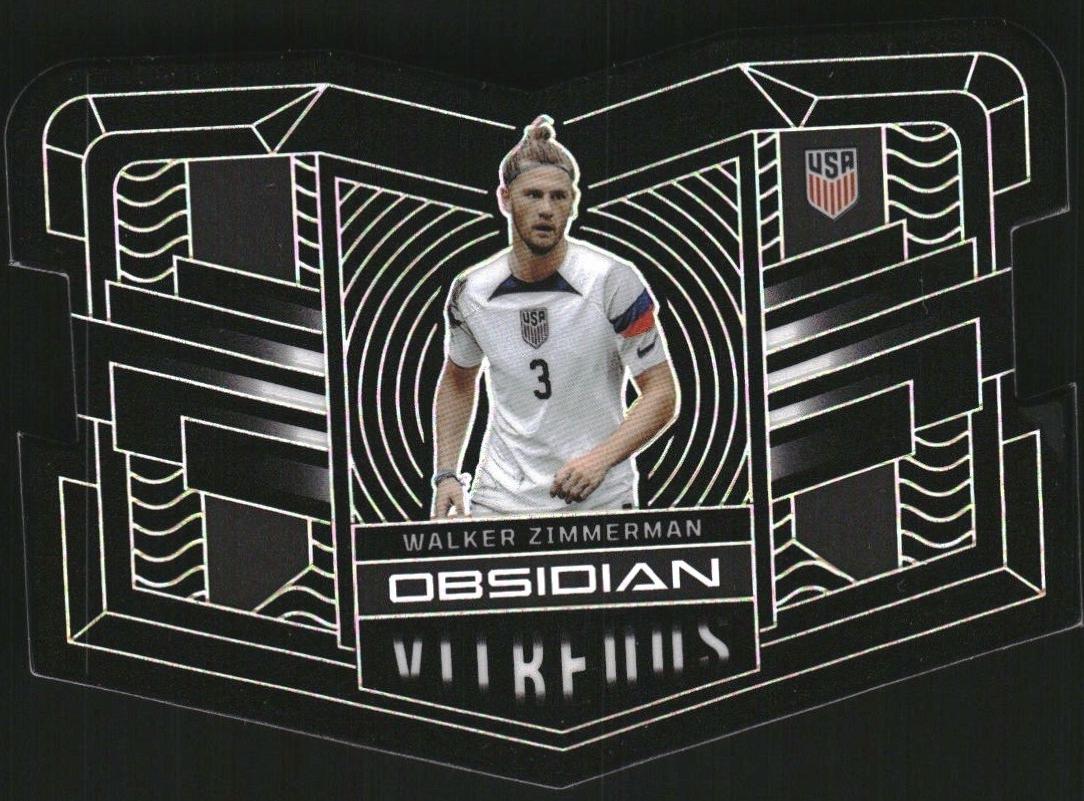 Walker Zimmerman #18 2022 Panini Obsidian Vitreous Soccer