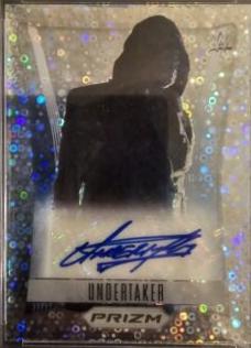Undertaker #3 Wrestling Cards 2023 Panini Prizm WWE Throwback Signatures