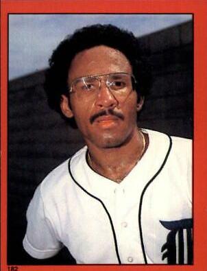 Al Cowens #182 1982 Topps Stickers Baseball
