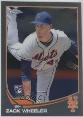 Zack Wheeler #MB-32 Baseball Cards 2013 Topps Chrome Update