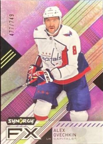 Alex Ovechkin #FX-AO Hockey Cards 2021 Upper Deck Synergy FX