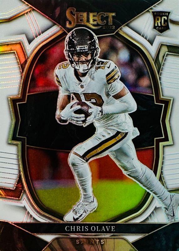 Chris Olave #30 Football Cards 2022 Panini Select