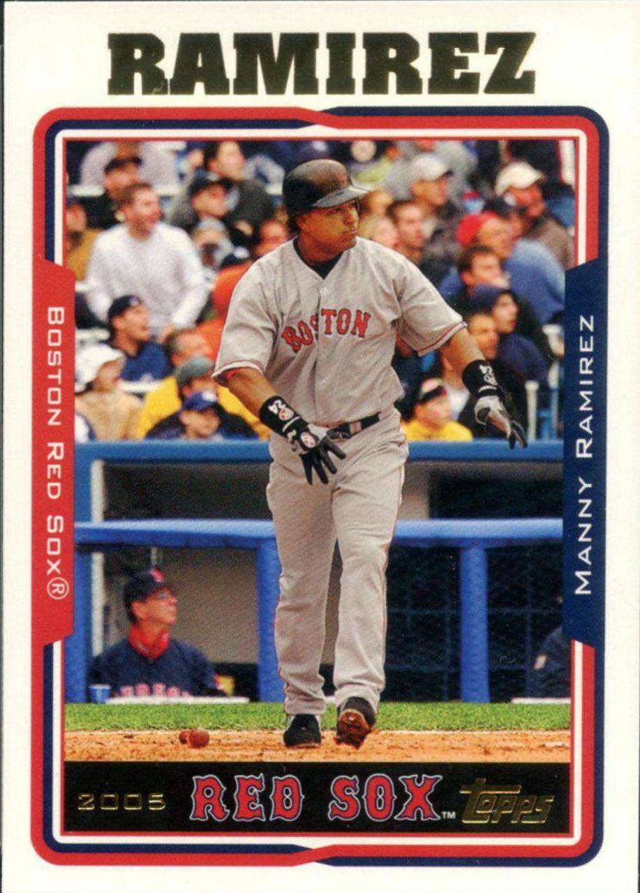 Manny Ramirez #390 2005 Topps Baseball