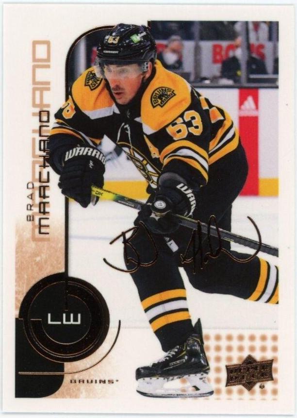 Brad Marchand #10 Hockey Cards 2022 Upper Deck MVP 20th Anniversary