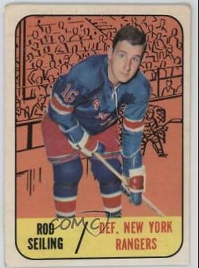 Rod Seiling #27 Hockey Cards 1967 Topps