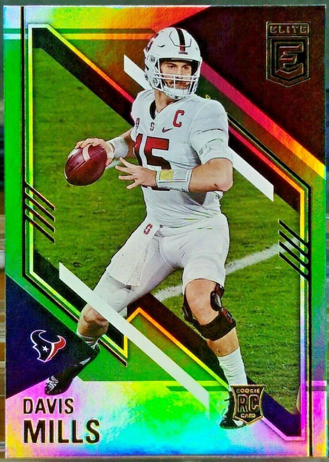 Davis Mills #168 2021 Panini Donruss Elite Football