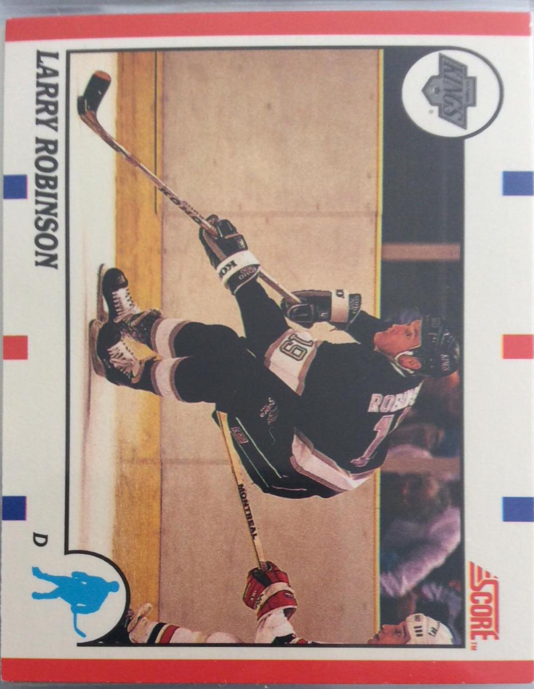 Larry Robinson #260 1990 Score Canadian Hockey