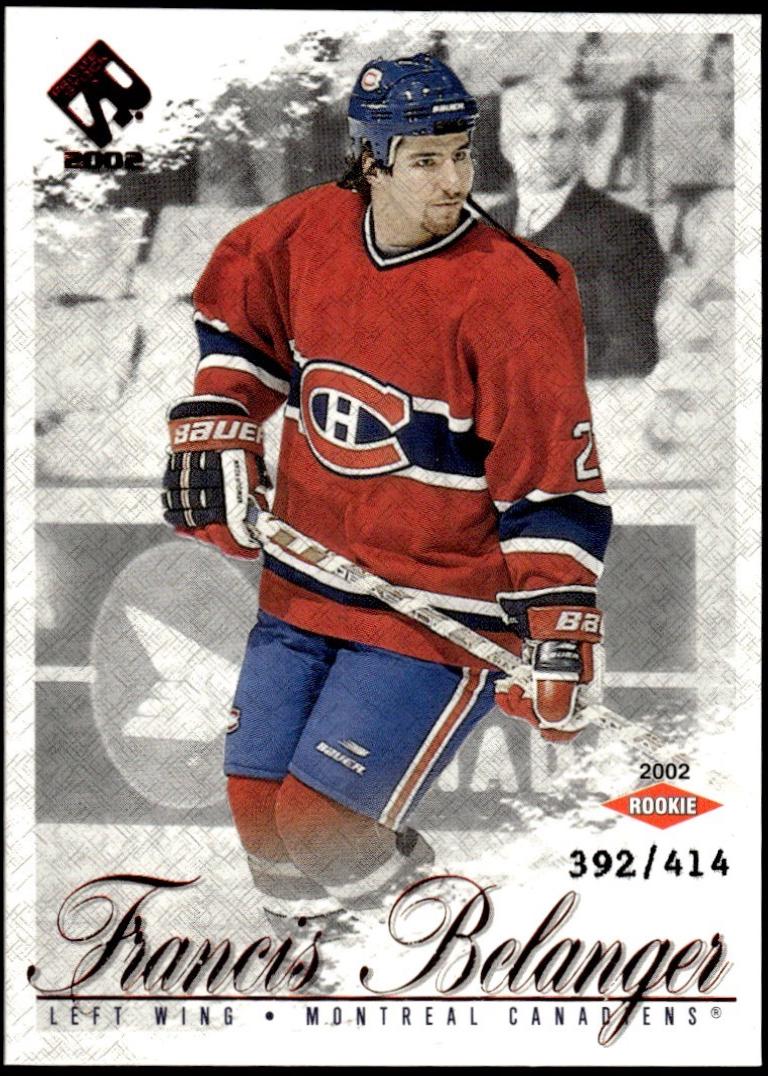Francis Belanger #127 2001 Pacific Private Stock Hockey