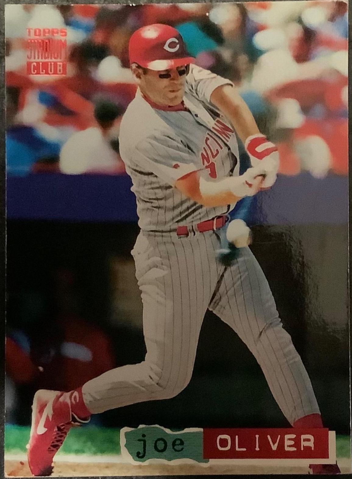 Joe Oliver #7 Baseball Cards 1994 Stadium Club