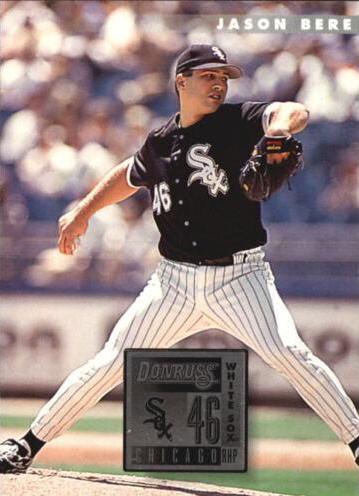 Jason Bere #37 Baseball Cards 1996 Panini Donruss