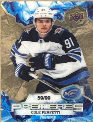 Cole Perfetti #245 2021-22 Upper Deck Ice Hockey