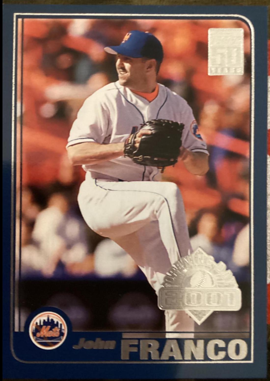 John Franco #26 Baseball Cards 2001 Topps Opening Day