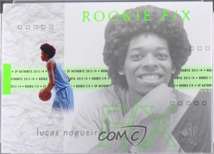 Lucas Nogueira 2001 SP Rookie FX #88 Basketball Cards 2013 SP Authentic
