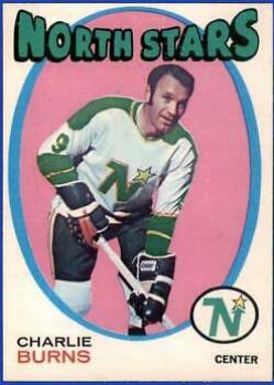 Charlie Burns #238 Hockey Cards 1971 O-Pee-Chee