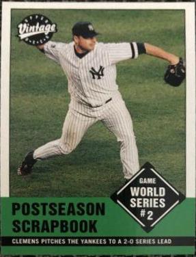 Roger Clemens #387 2001 Upper Deck Vintage Baseball