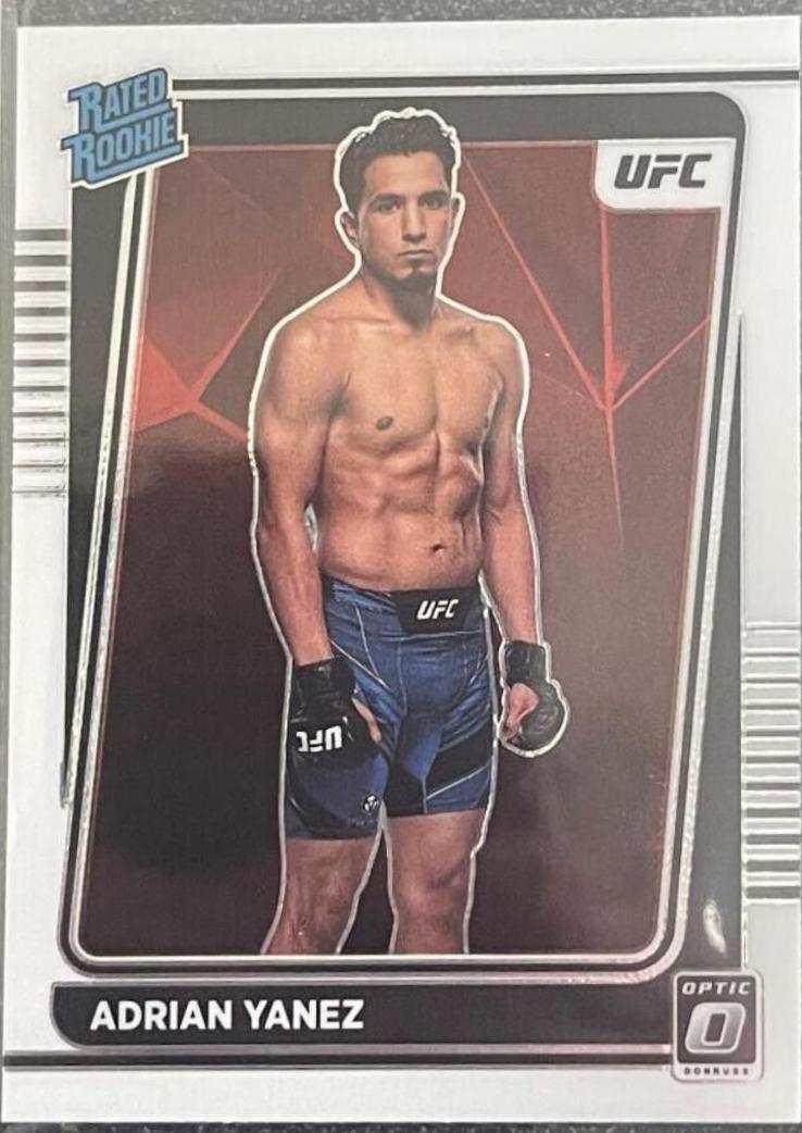Adrian Yanez #105 Ufc Cards 2022 Panini Donruss Optic UFC