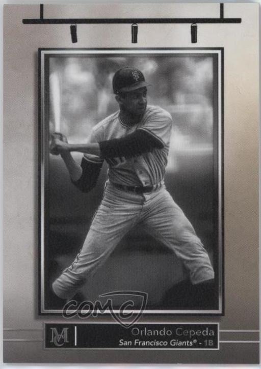 Orlando Cepeda #PV-21 Baseball Cards 2024 Topps Museum Collection Private Viewing