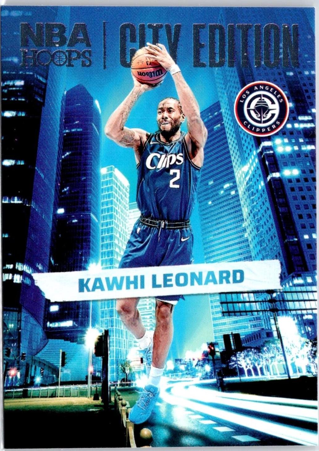 Kawhi Leonard #9 Basketball Cards 2024 Panini NBA Hoops City Edition