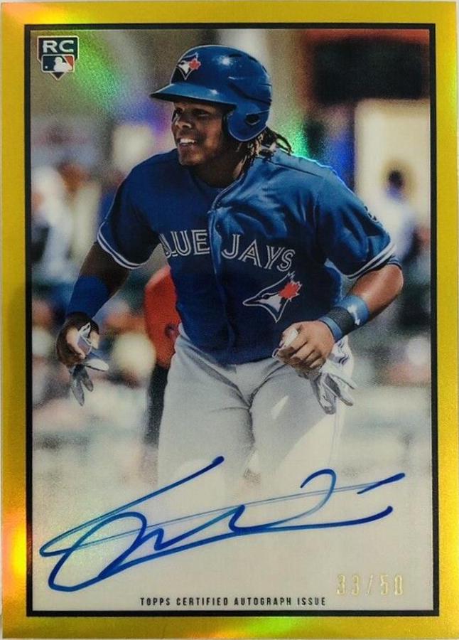 Vladimir Guerrero Jr. #VGJ 2019 Bowman Heritage Baseball