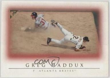 Greg Maddux #9 Baseball Cards 1999 Topps Gallery