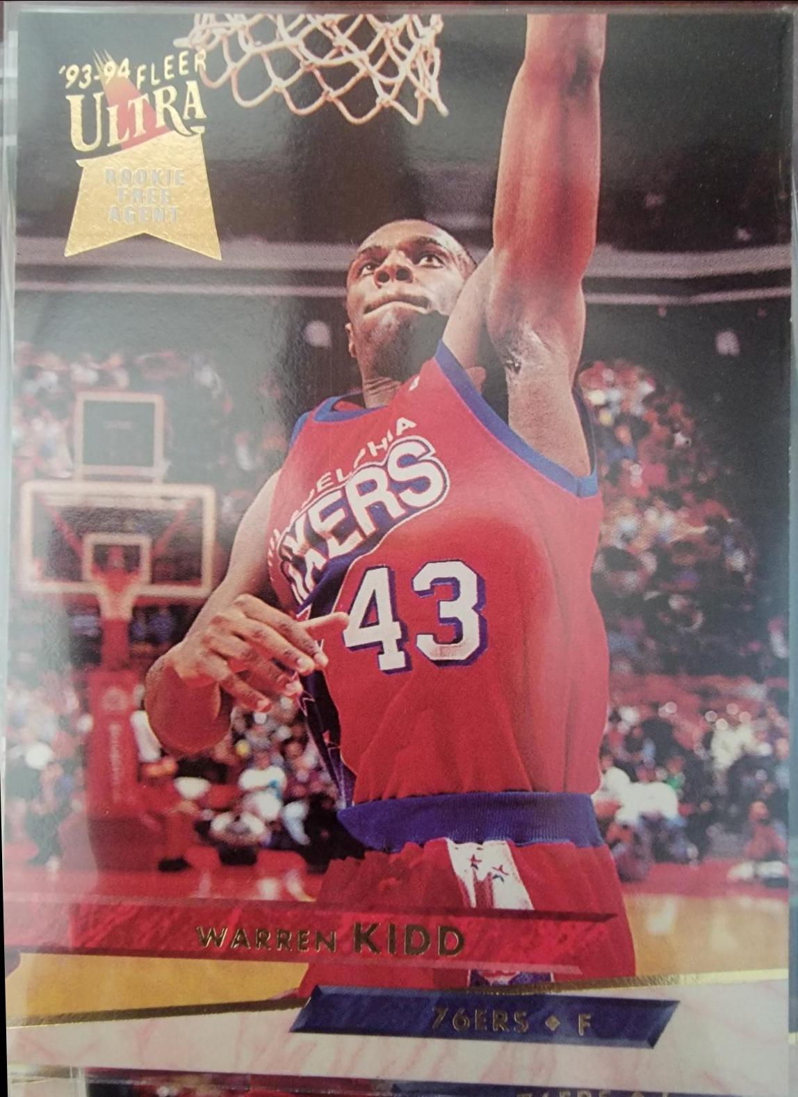 Warren Kidd #313 Basketball Cards 1993 Ultra